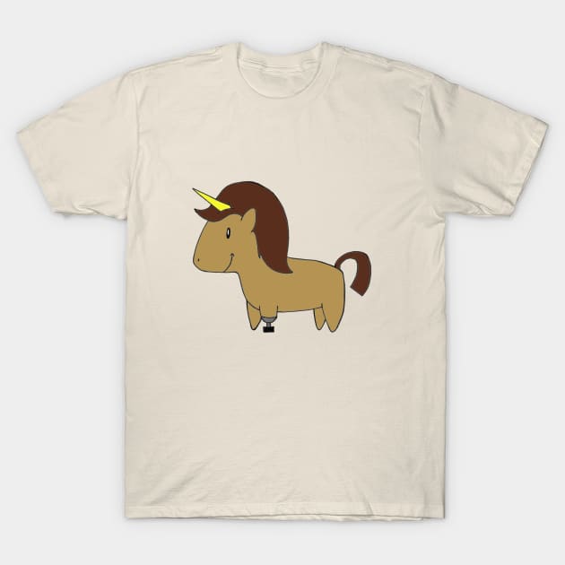 Unicorn Natalie T-Shirt by WatershipBound